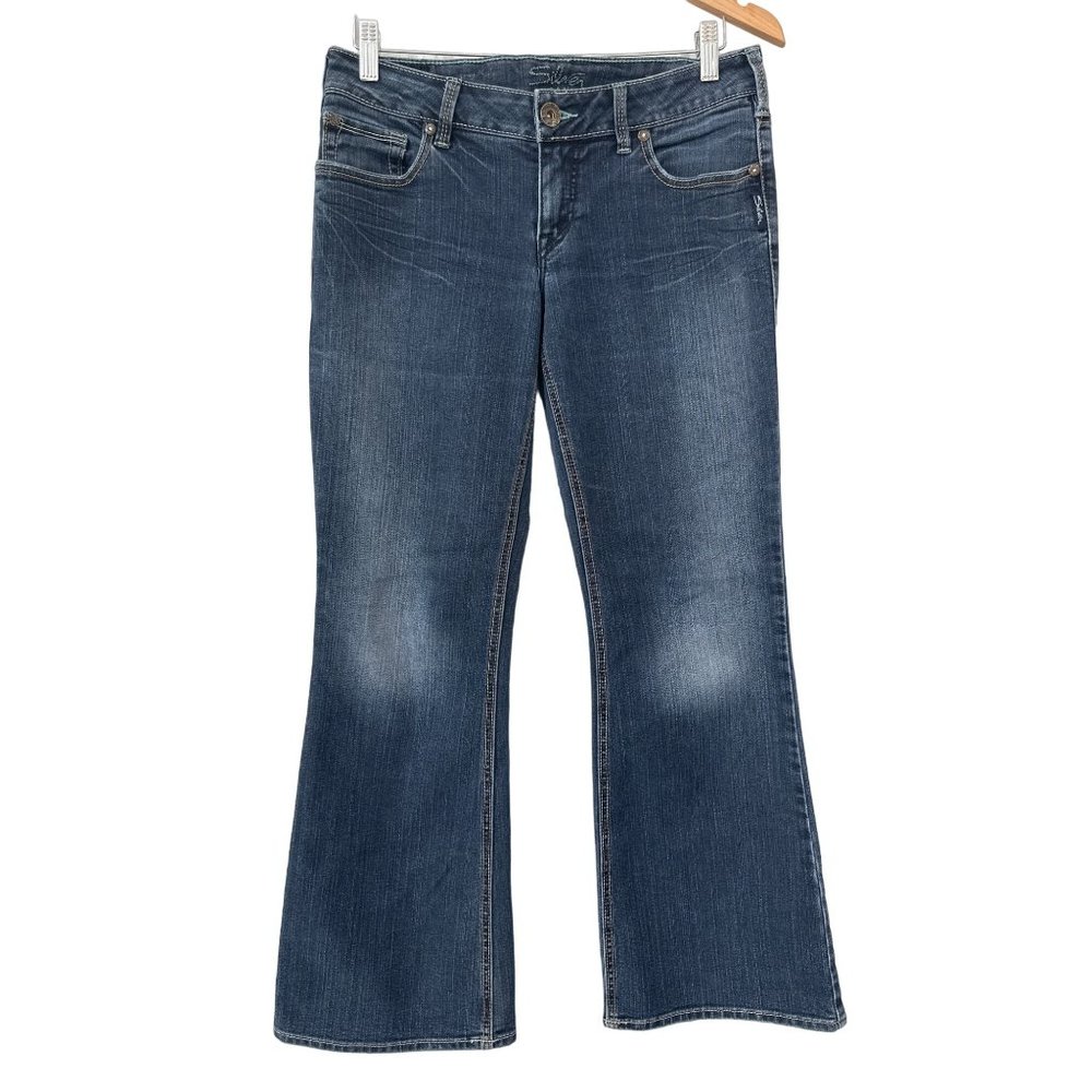 Silver Aiko Bootcut Jeans Womens 30 Blue Denim Mid Rise Casual Medium Wash